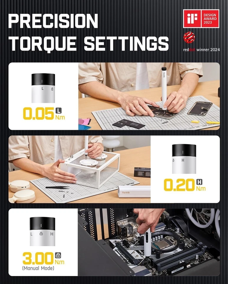 Mini Electric Precision Screwdriver Set - Image 4 of 4