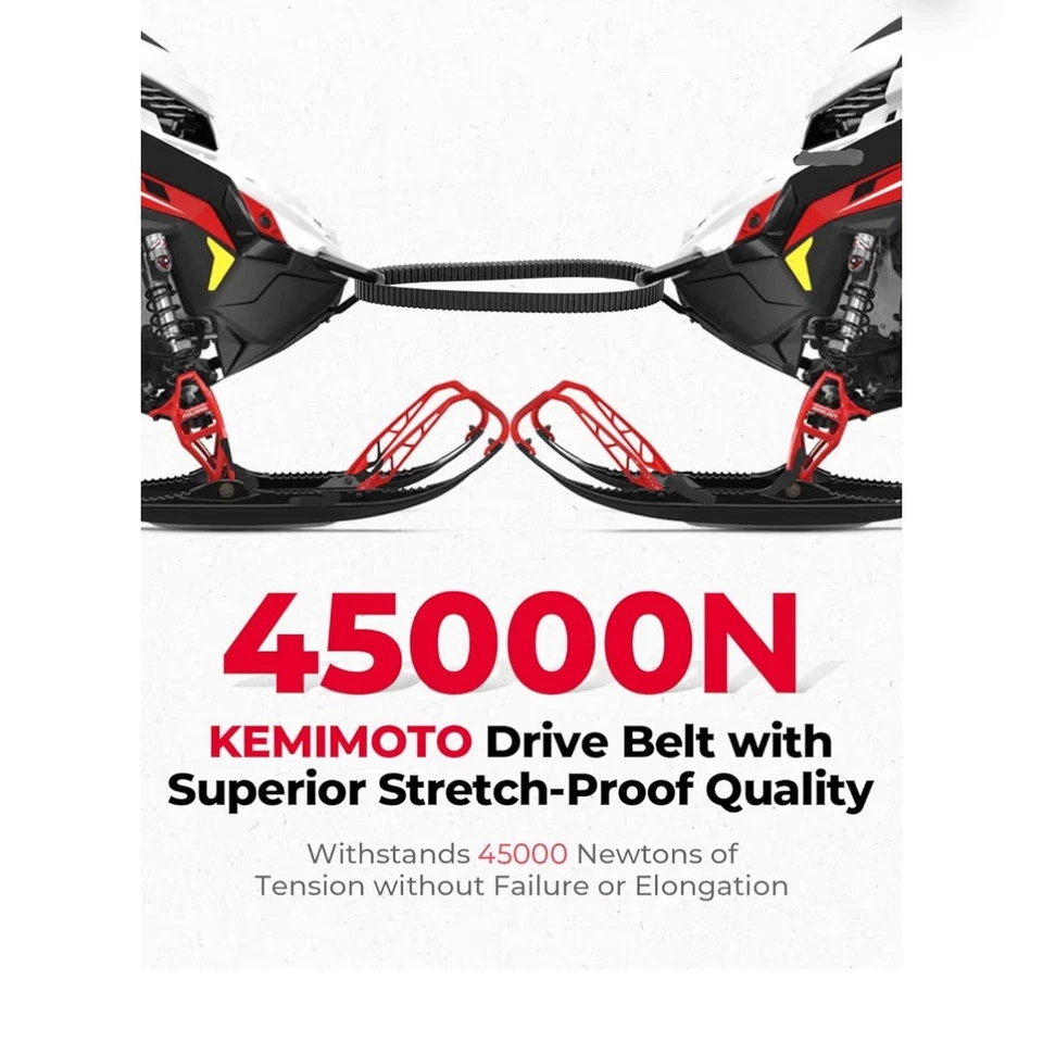 CVT Belt Polaris 2019'-2025' 800/850 RMK/Patriot-Khaos Axys/Matryx Belt -3211216 - Image 3 of 4