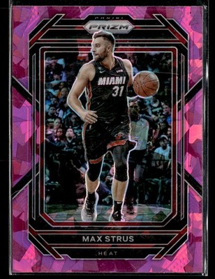 2022-23 Panini Prizm #161 Max Strus Prizms Pink Ice