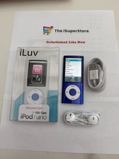 Apple iPod Nano 5a Generazione 8GB Viola Ricondizionato - Batteria Nuova - 1 Anno Garanzia CPS