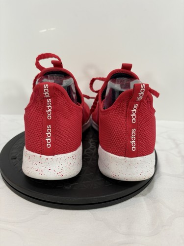 Adidas Cloudfoam Tennis Shoes Women Size 9.5 Sneakers Lace Up Lightweight Red - Picture 3 of 10