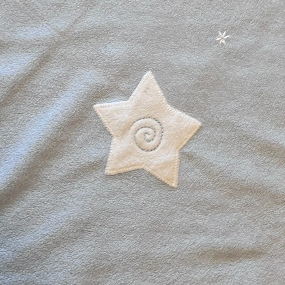 Manta bebé Snoopy de colección dormir en la luna azul polar cuna corderos hiedra 32"X41" Foto 3 de 4