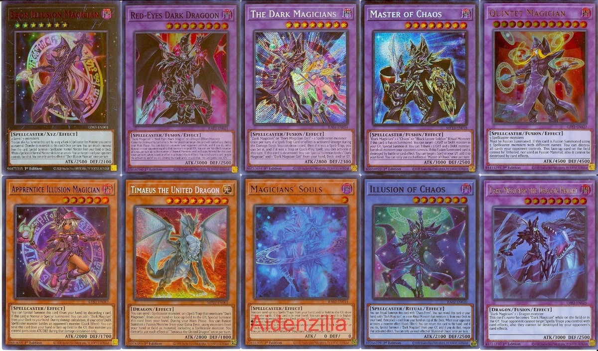 yugioh disaster dragon deck Breaker the Dark Magical Warrior (EGS1-EN014) [Egyptian God Deck: Slif –  Pokemon Plug main image 1