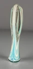 Vintage MCM Murano Style Swung Vase 24” Tall Hand blown
