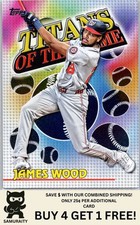 James Wood 2026 Topps #TOG-15 Titans of the Game Near Mint or Better