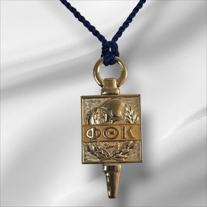 Phi Theta Kappa Honor Society "Golden Key" Large Medallion Pendant