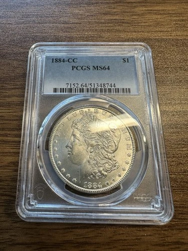 1884-CC Morgan Dollar PCGS MS64 silver Carson City