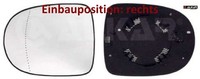 Alkar 6451176 Spiegelglas FüR AußEnspiegel Rechts FüR Renault