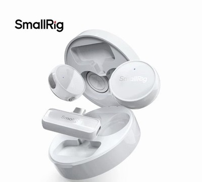 SmallRig S60 Wireless Lavalier Microphone with USB C for iPhone, for Android