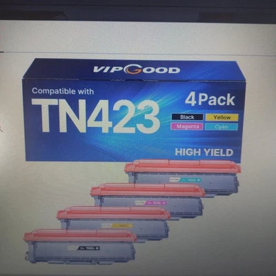 Cartouche toner BROTHER TN 423 Vip good compatible pour TN423-TN421-HL L 8260 - Photo 1/2