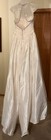 Demetrios 100% Silk Wedding Ballgown Dress Corset w Bodice Beaded w Crystals 10R — photo 10