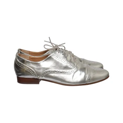 J.Crew, Schnürschuhe, Größe: 41 1/2, Silber, Damen #Qni - Bild 1 von 4