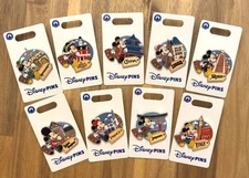 2024 Disney Parks Epcot World Showcase Pavilion Mickey Mouse Pin YOU CHOOSE
