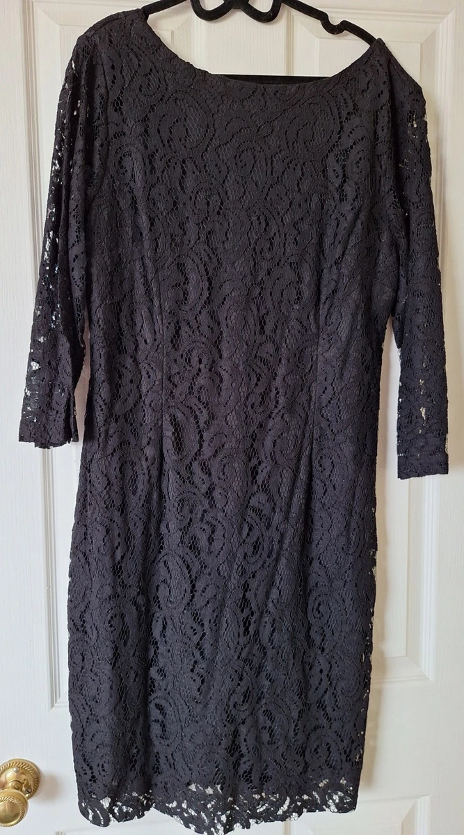 chinese dress ladies Romani Lace Maxi Dress Black Curve