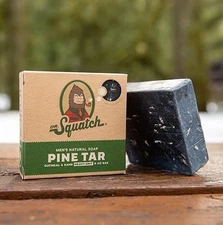 Dr. Squatch Pine Tar Bar Soap Heavy Grit 5 oz