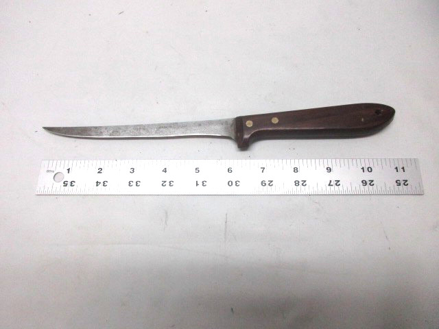 High carbon steel, flexible  6" fillet knife, Made in Germany, Martini sheath