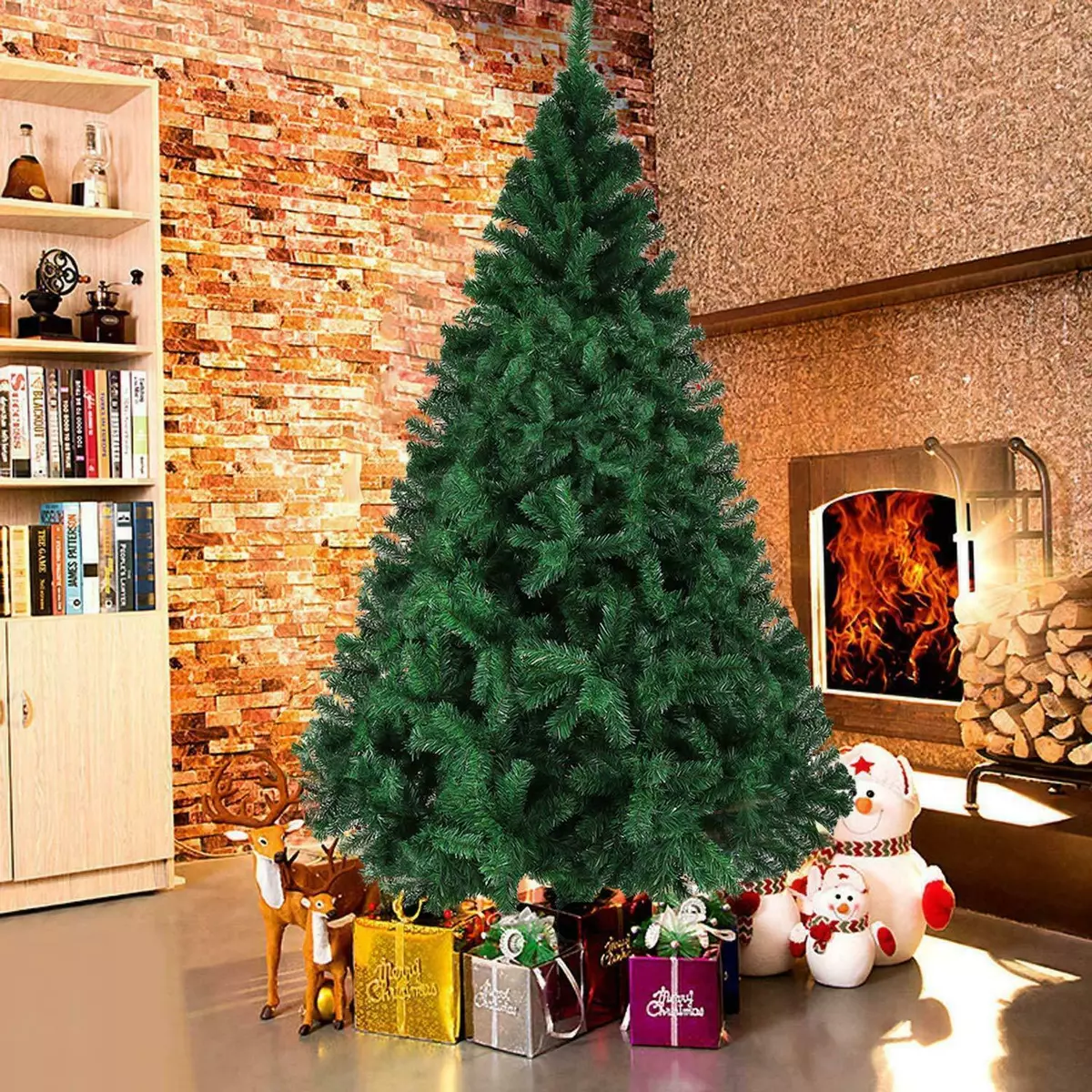 3ft artificial christmas tree with sales lights