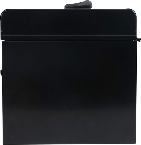 Portable 14-Inch Black Steel Tool Box with 2 Drawers - Perfect for DIY Projects - Picture 9 of 9