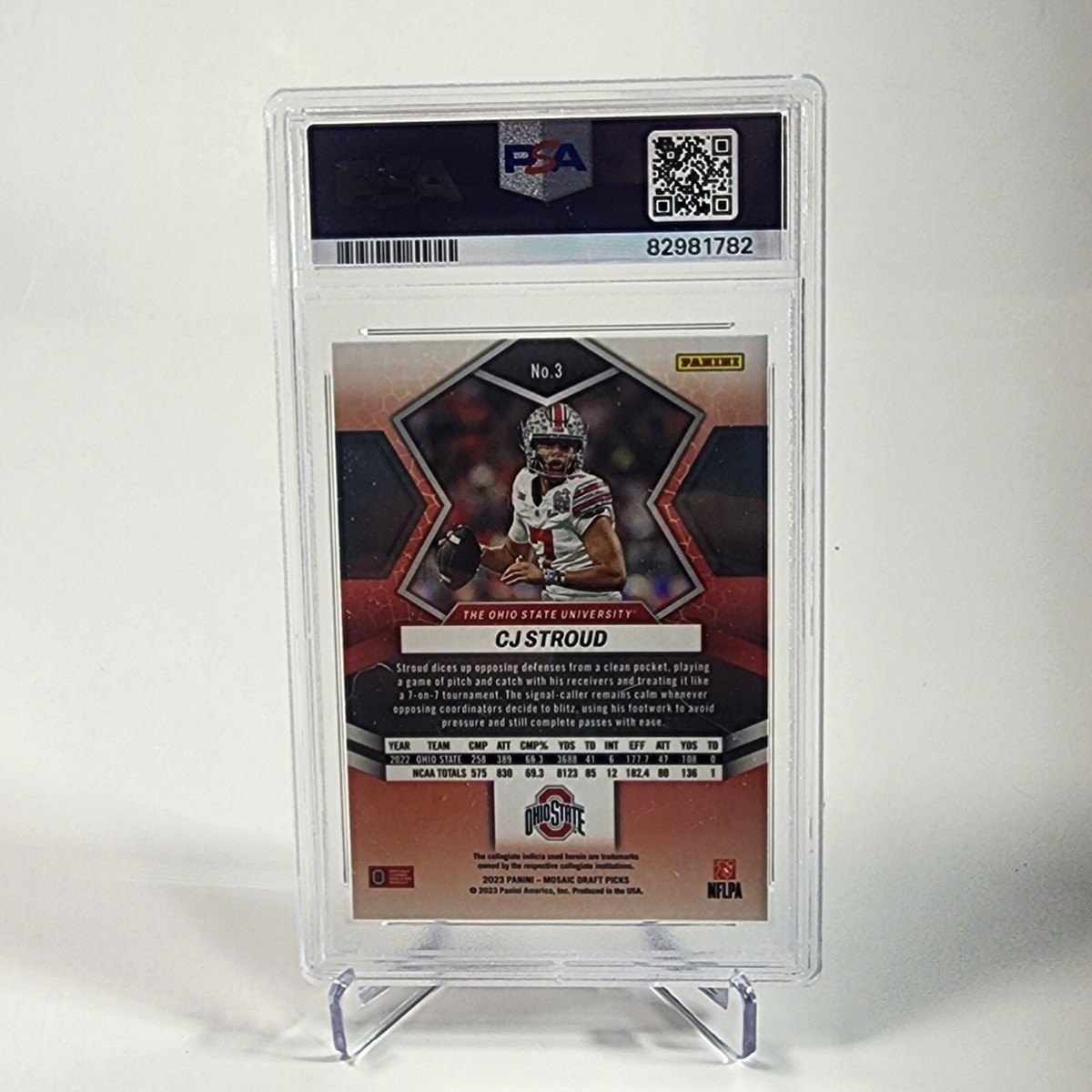 2023 Panini Mosaic Draft Picks Cj Stroud Psa10 Gem Mint | eBay