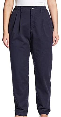 Lee Womens Blue Size 24wp Plus Tapered 