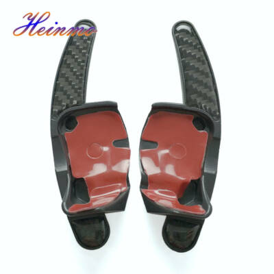 Carbon Fiber Shift Paddles Shifter Extension For Golf 5/6 MK5 MK6 GTI R32 R20
