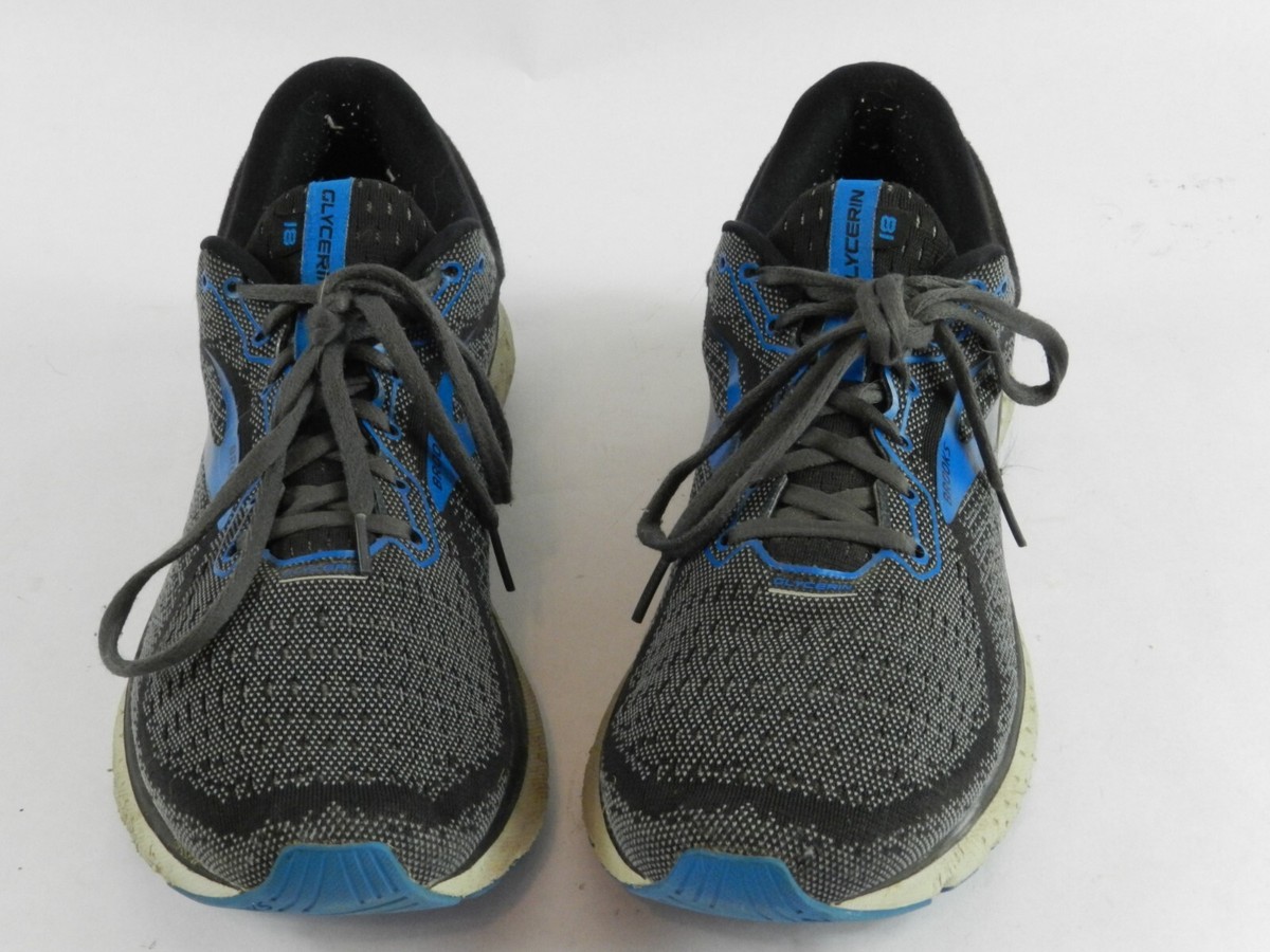 Brooks Glycerin 18 Mens Running Shoes Black Blue 1103291D064 Size 11‎ Brooks Glycerin 18 - Best Cushioned Running Shoes 2020 main image 2
