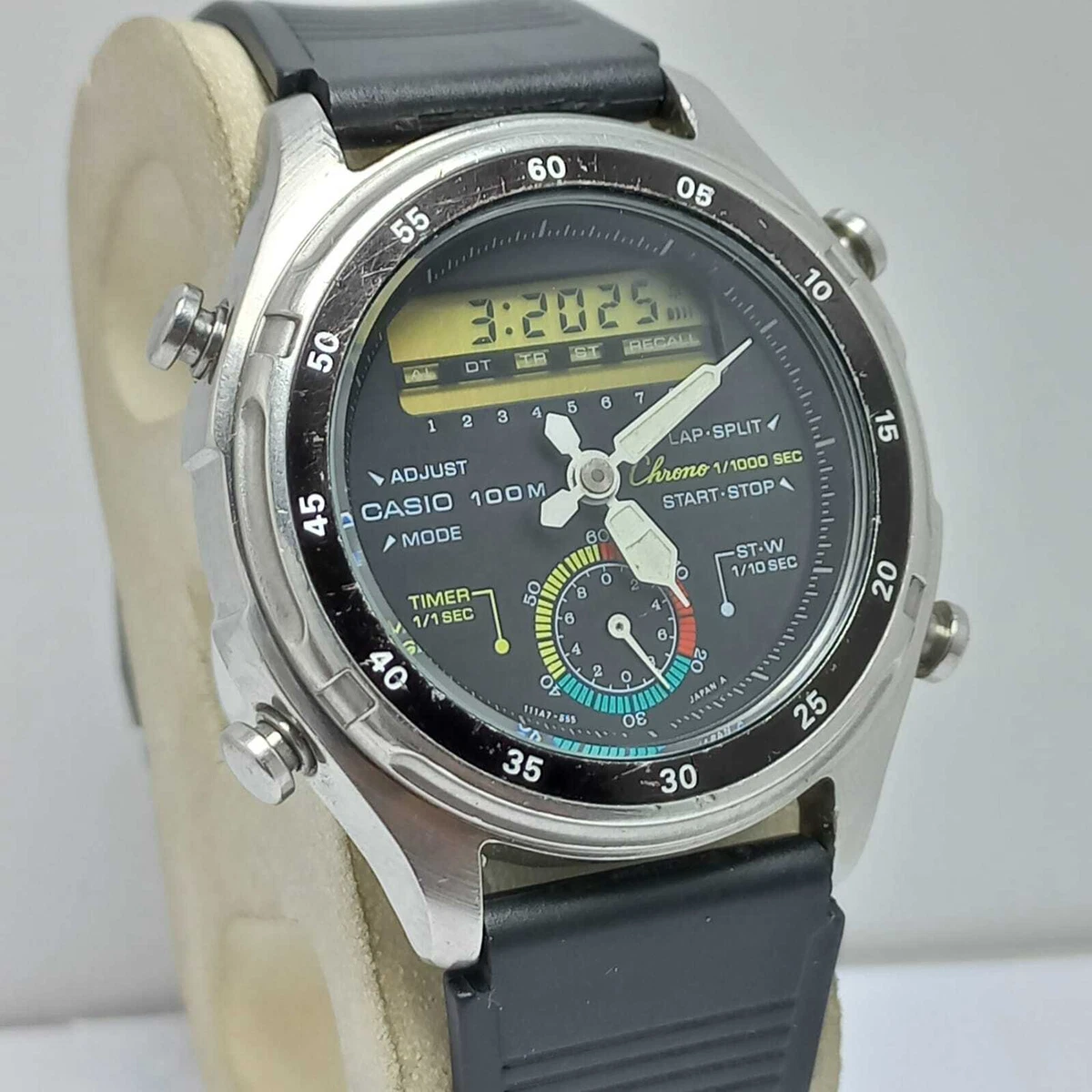 Casio alarm chrono manual sale