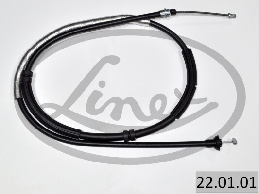 Linex 22.01.01 Handbremsseil Rechts Rechts FüR Lancia Delta 3 1.4-2.0D-image