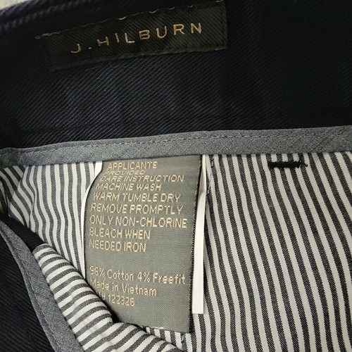 J.Hilburn Men's Summer Shorts Size 40 NWT Blue👍 - Picture 2 of 7