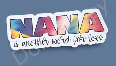 NANA Vinyl Sticker Fun Decorations For Laptops, Tablets, Mirrors, etc