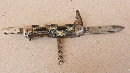 RICHARTS WHALE Navaja de bolsillo plegable vintageMade in Germany desde 1940 - Imagen 9 de 11