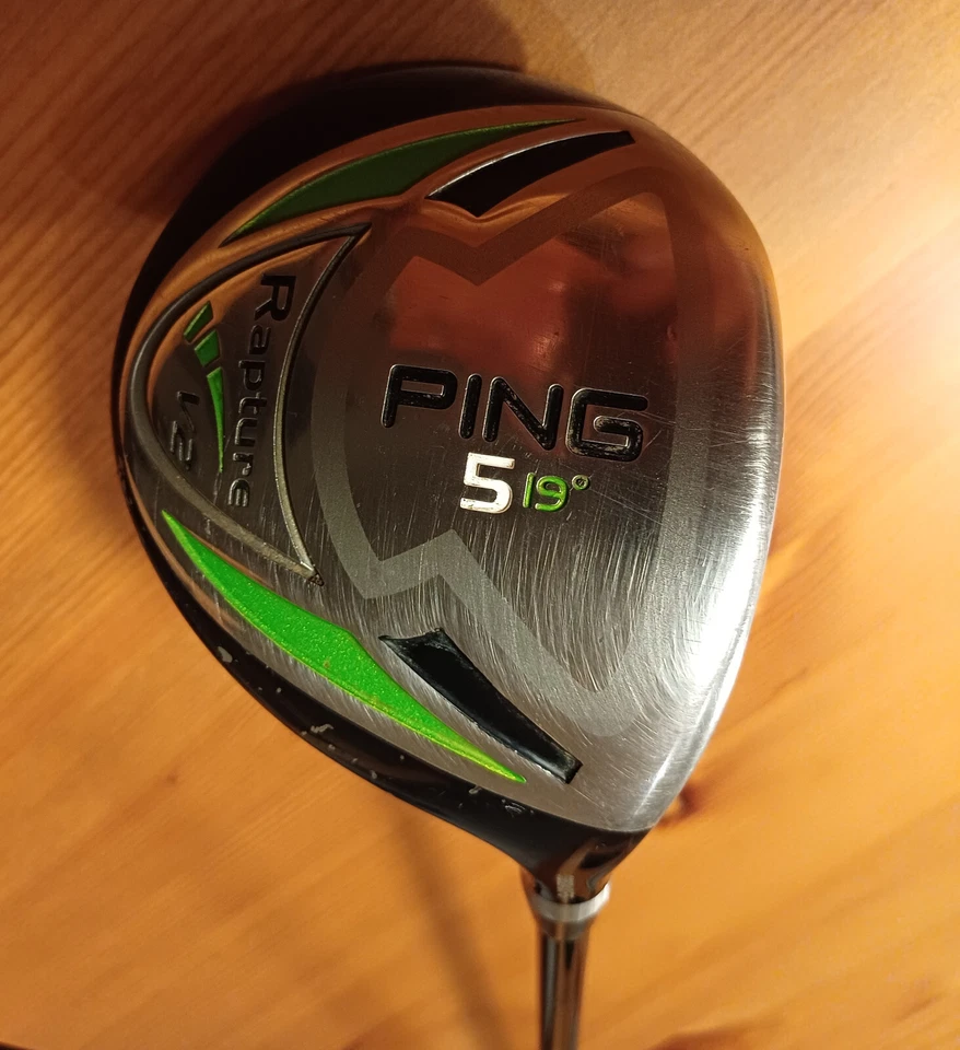 Herren Rechtshänder Holz 5 19° Ping Rapture V2, Griff Soft Regular, nur Abholung