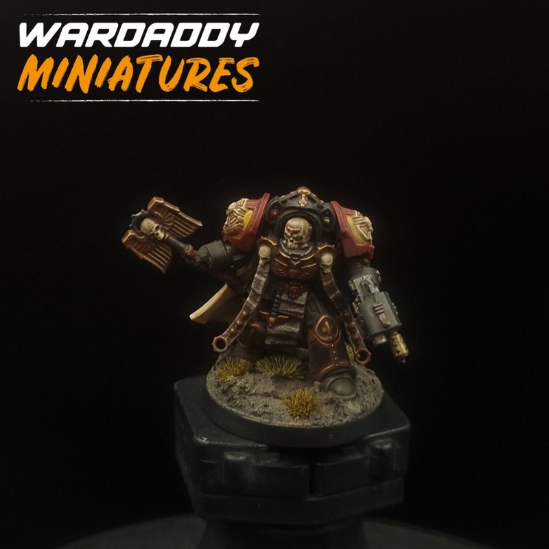 Pro Painted Warhammer 40k Imperial Fists Terminator Chaplain Games Workshop