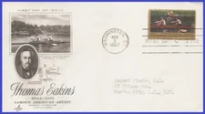 USA5 #1335 ADDR ARTCRAFT FDC   Thomas Eakins