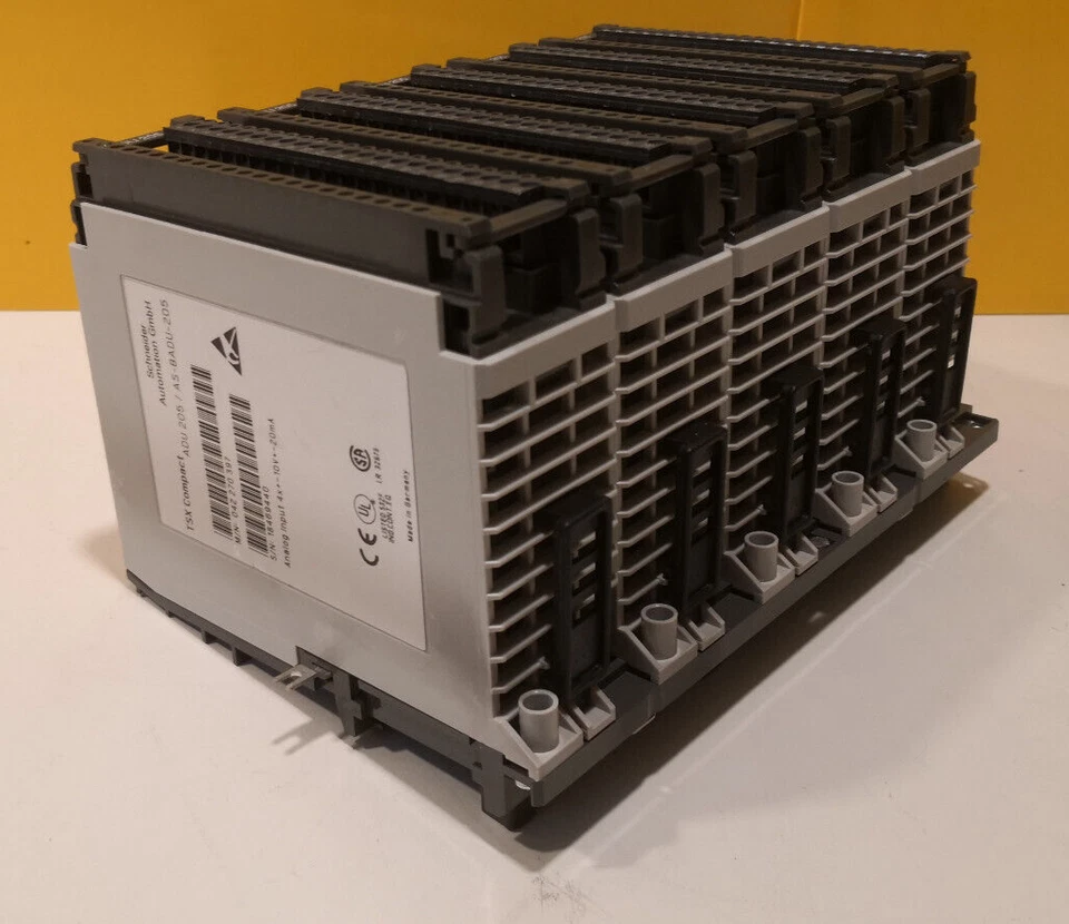 5x AEG Schneider Electric Modicon ADU205 Analog Input 4x +-10 V +-20 mA - Bild 2 von 3