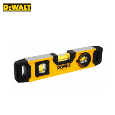 DeWALT Lightweight Magnetic Torpedo Level with Rotating Vial 255mm AluminiumBody