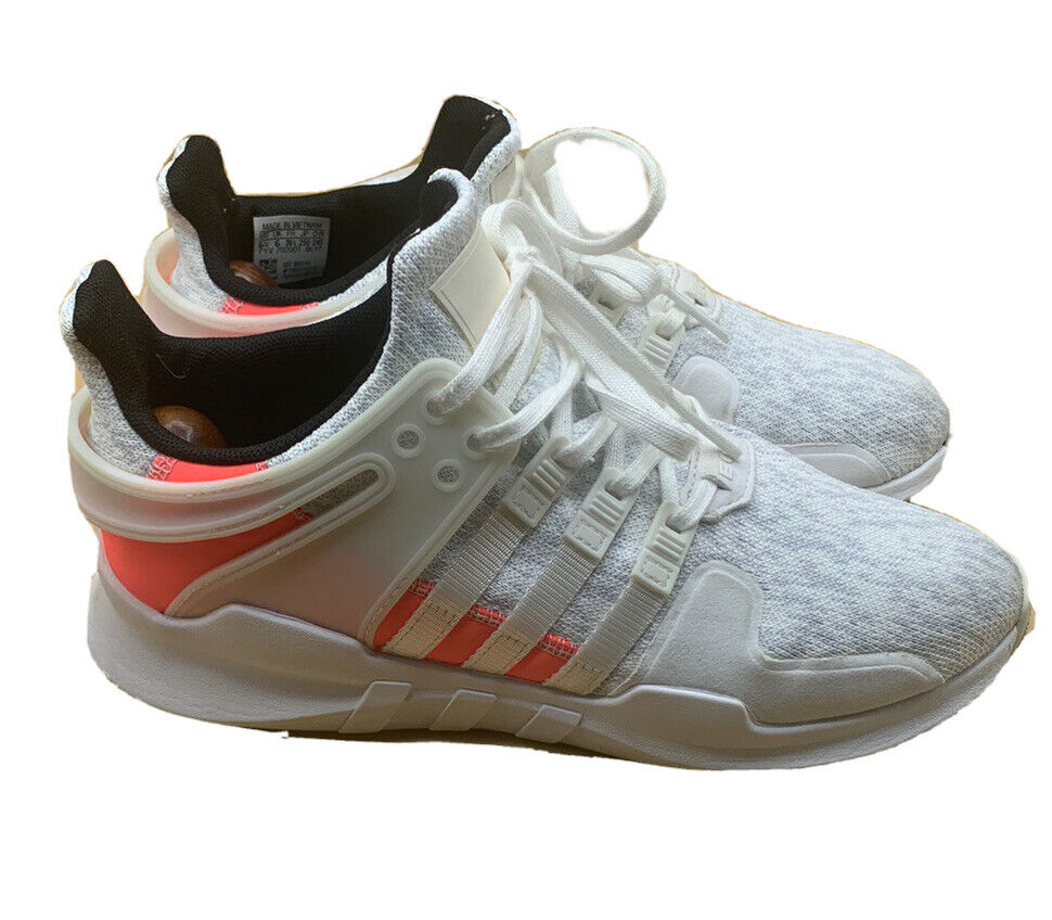 bus Humoristisch stoel Adidas EQT Support ADV 91-16 - Coral Pink - White- Gray Jersey Women's Sz  6.5 | eBay