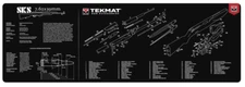 TekMat Long Gun Cleaning Mat SKS