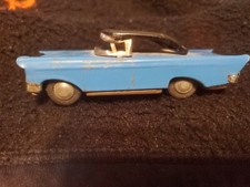 Vintage 4" Tin Toy Ford Fairlane 500 Friction Car Japan Works