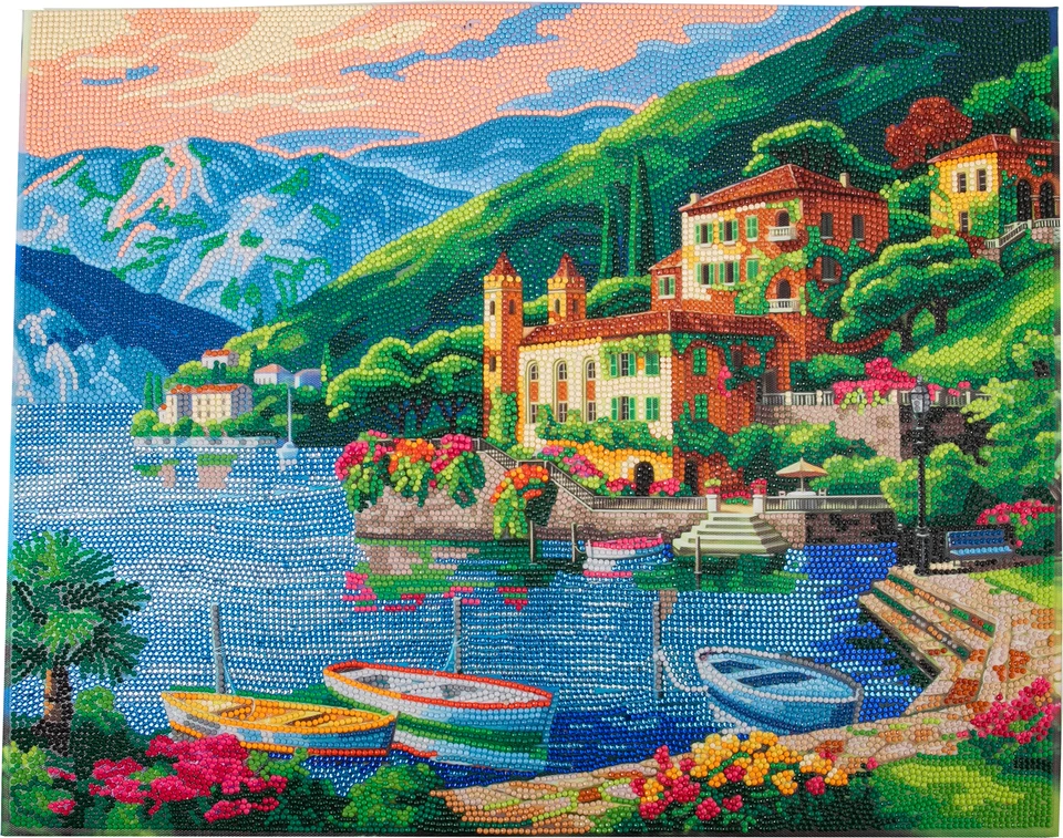 Craft Buddy Diamond Painting Crystal Art Kit 40x50 cm Stickerei, Kunstprojekt