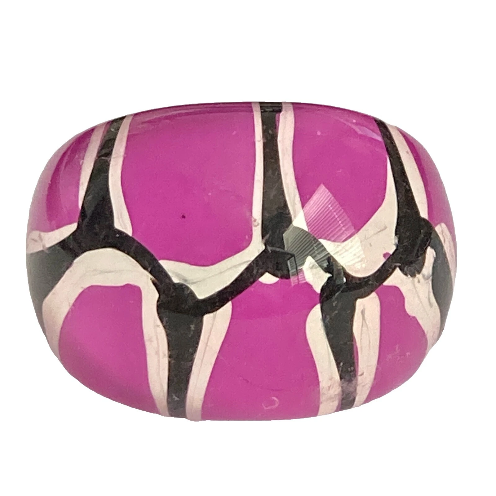 有机玻璃 8 戒指时尚戒指