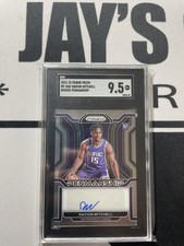 2021-22 Panini Prizm Davion Mitchell ROOKIE Penmanship  AUTO RC SGC 9.5