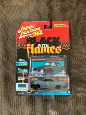 JOHNNY LIGHTNING 50 YEARS STREET FREAKS 1955 CHRYSLER C-300 ORIGINAL APPEARANCE!