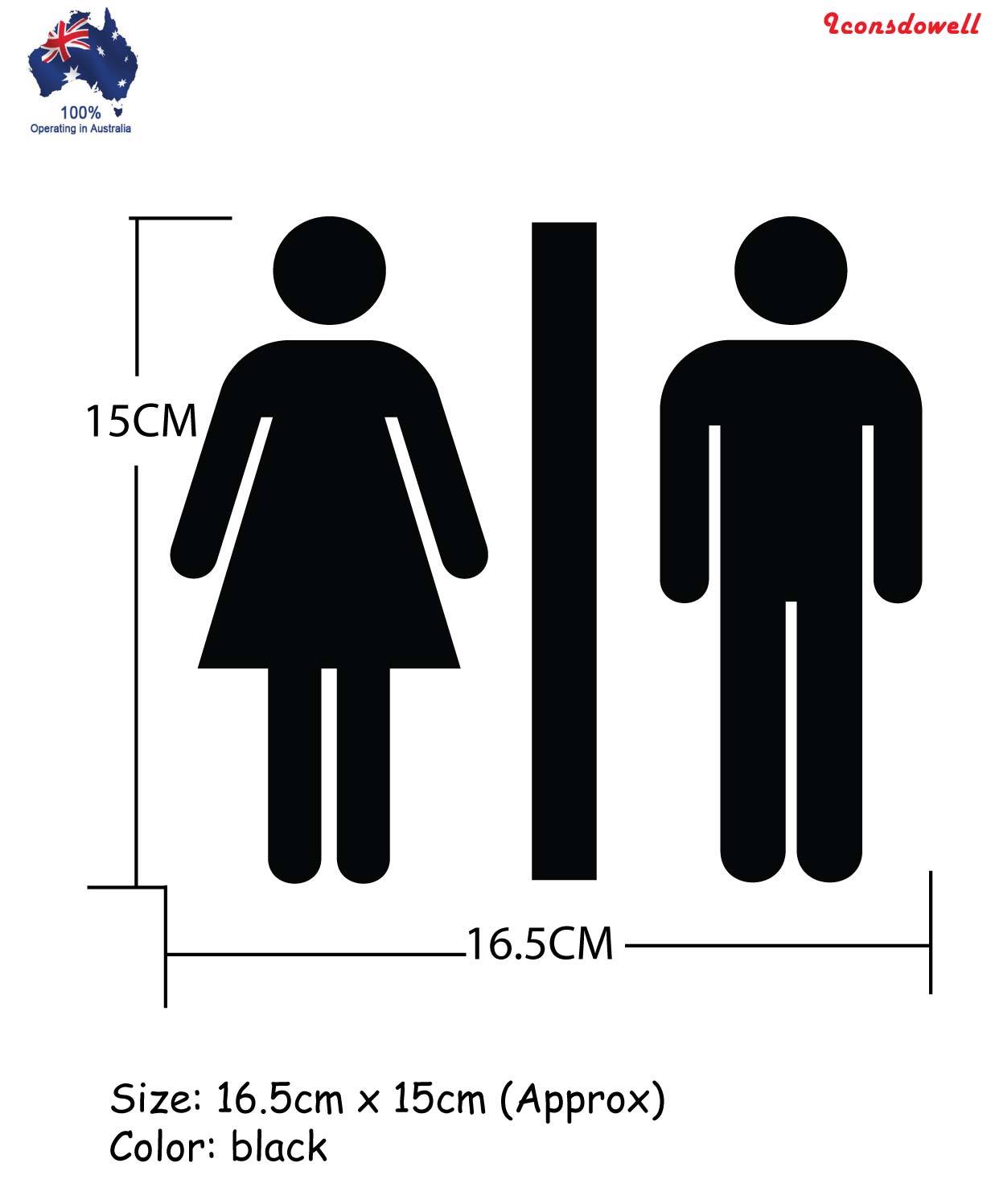 Toilet Seat Wall Stickers Vinyl Art Wallpaper Bathroom Decor Decals eBay