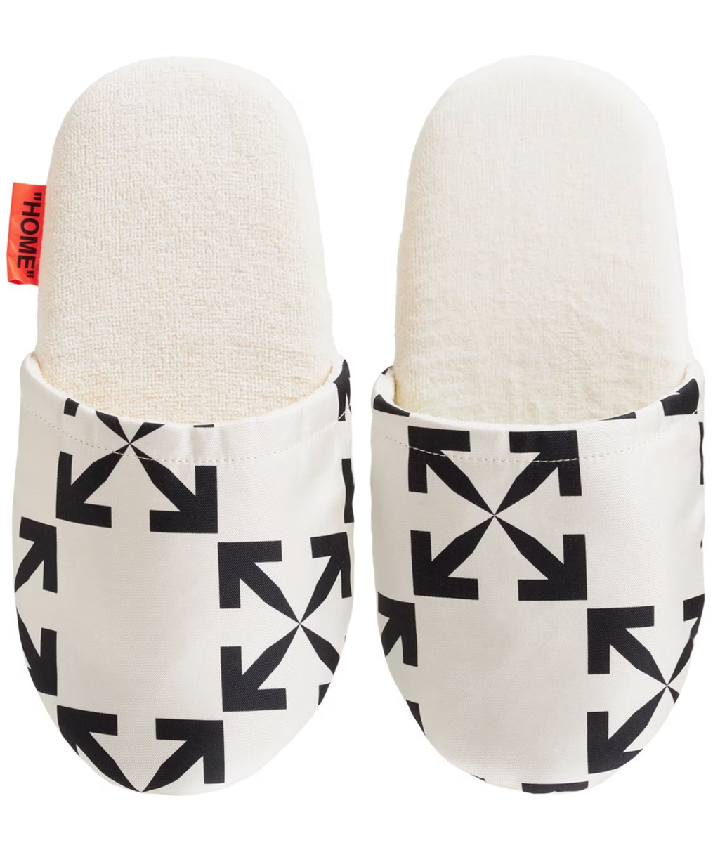 OFF-WHITE Flèche Motif Pantoufles Chaussures Sneakers