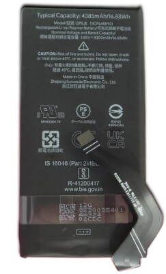 Original Google Pixel 7a Akku Accu Batterie GP5JE 4385mAh