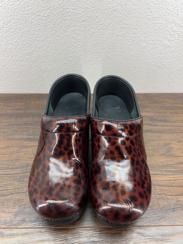 leopard print dansko professional