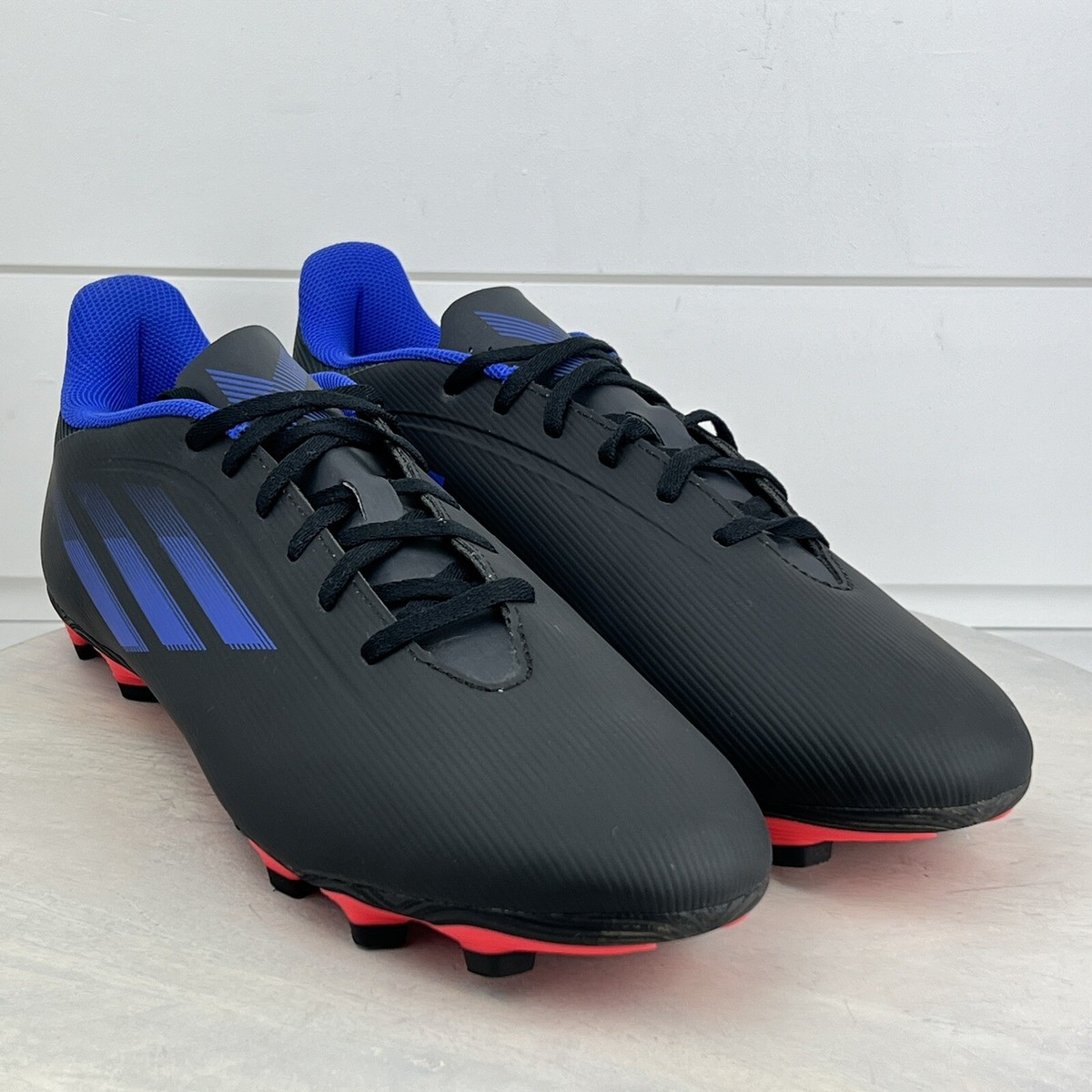 Adidas X Speedflow Black Soccer Cleats FY3292 Shoes Sneakers Men's Size 