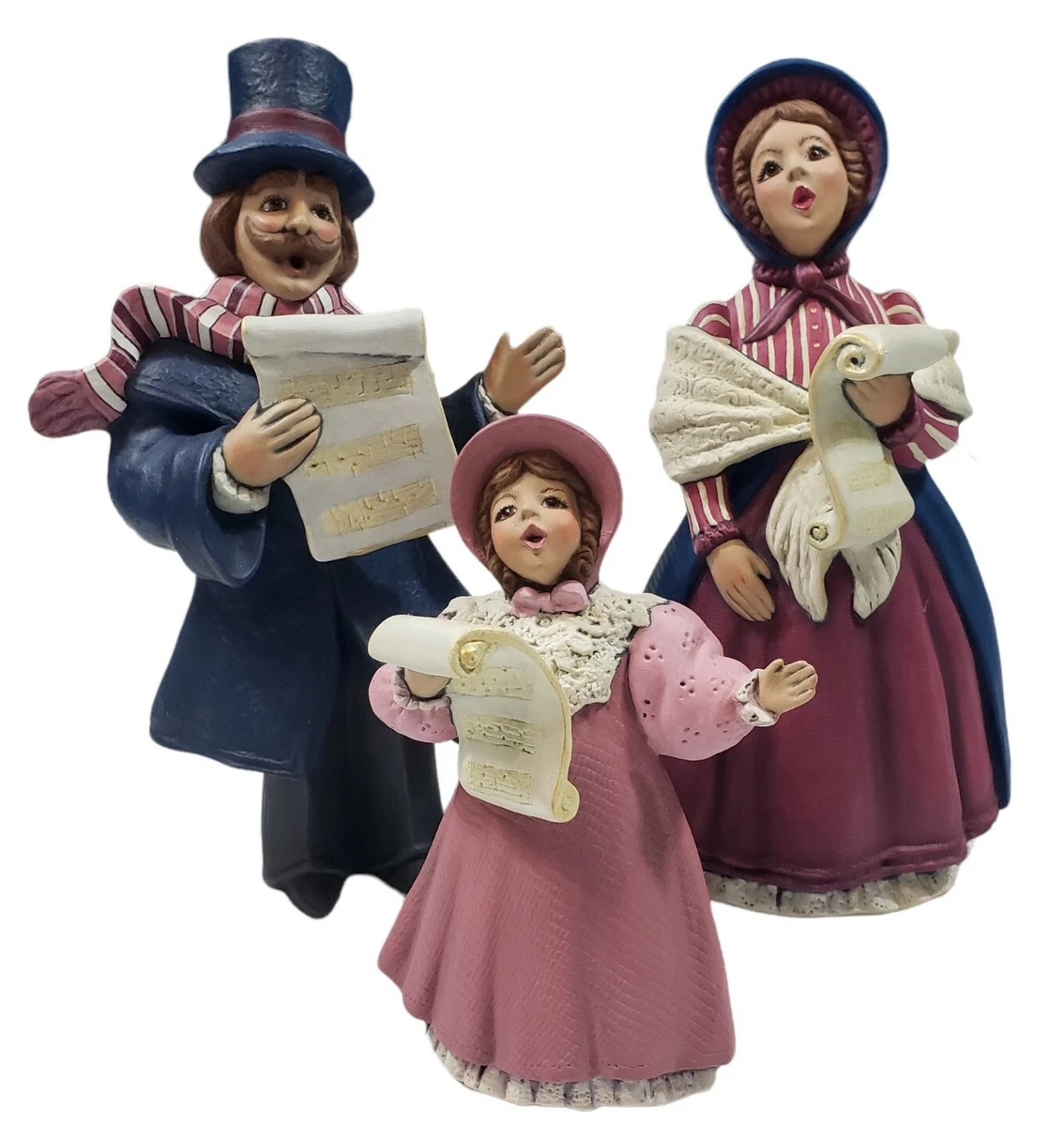 Victorian Christmas Carolers Figurines