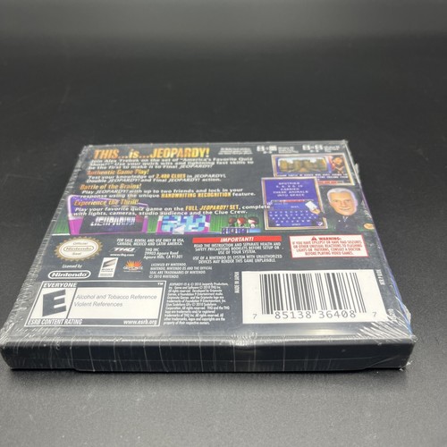 Jeopardy! (Nintendo DS, 2010) Brand New and Sealed - Picture 5 of 5